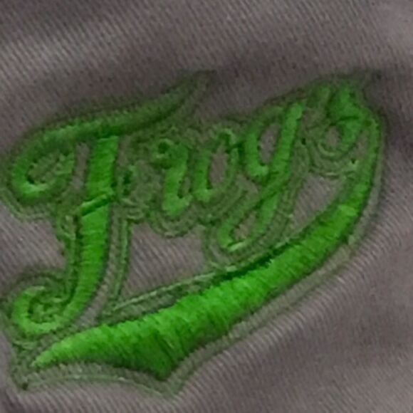 Puerto Vallarta Light Blue & Green Frogs Baseball Hat - Picture 15 of 16